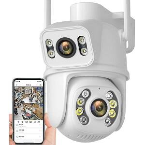 Camara Wifi Doble Lente