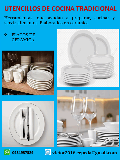 Platos de cerámica