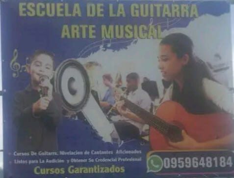 Cursos de canto y guitarra