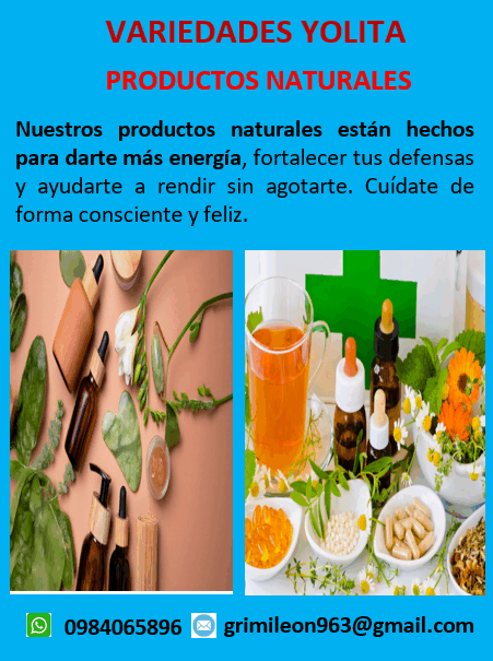 Productos naturales