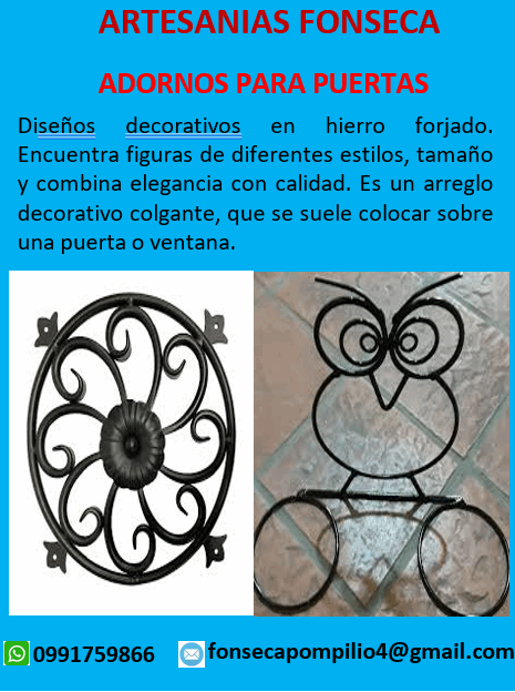 Adornos para puertas