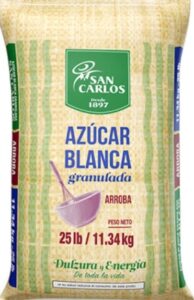 Azúcar por arriba o al por mayor