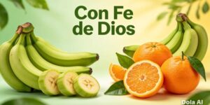 Fruta bendición de Dios
